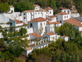 Obraz premium Blick auf das Nonnenkloster in Portinho da Arrábida