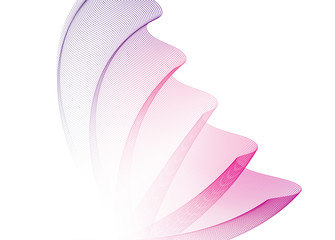 ラインアート　波形