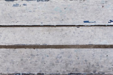Old wood, white, old blue, three sheets.Beach style house, Pacific Islands.pastel wood planks texture background
