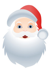 Santa Claus cartoon character, Christmas illustration