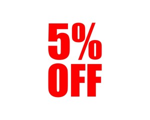 Sale Discount Offer Off Flat Design