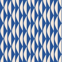 Materiał do szycia seamless retro pattern with geometric shapes