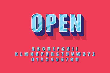 Text effect for cool futuristic effect, editable text