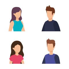 group of people characters