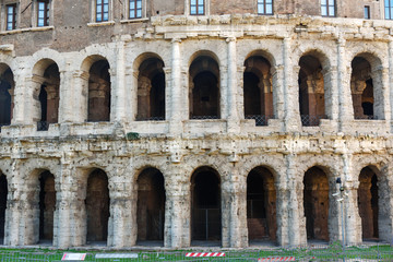 Obraz premium Ancient roman Theatre of Marcellus, Teatro di Marcello. Rome. Italy