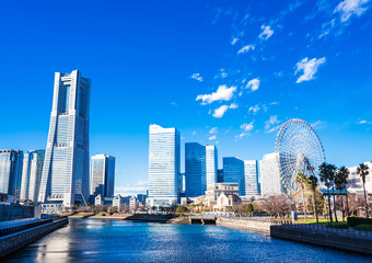 Obraz premium 横浜 みなとみらい