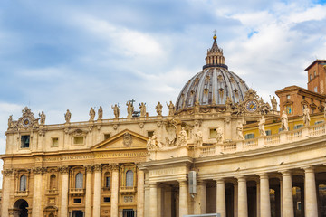 Saint Peter's Basilica in Vatican