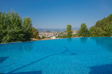 Sandanski city, Bulgaria - pool scene
