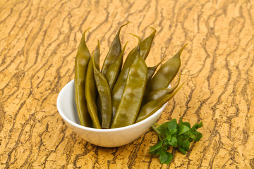 Pickled green bean