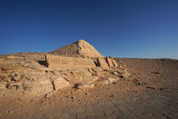 Abu Simbel temple ruins，Egypt