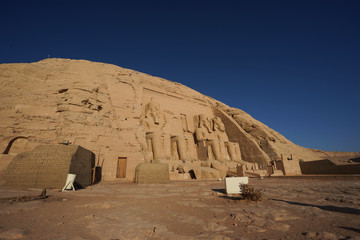 Abu Simbel temple ruins,Egypt
