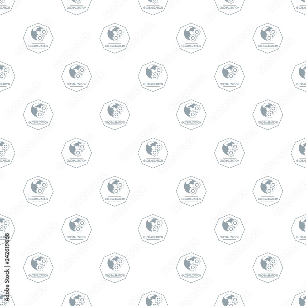 Aufkleber globalization pattern vector seamless repeat for any web design