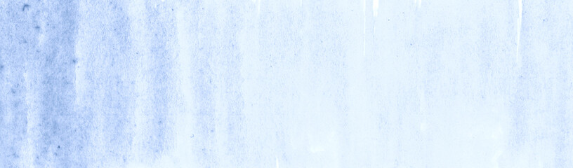 Light blue watercolor frame with torn strokes and stripes. Abstract background for design, layouts and patterns.