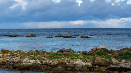 Fototapeta na wymiar 「松島」の海は透明度も抜群で、磯遊びに最適な場所です。