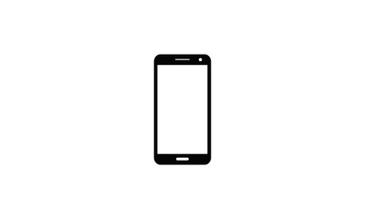 Naklejka premium Cell phone symbol mobile telephone icon smart