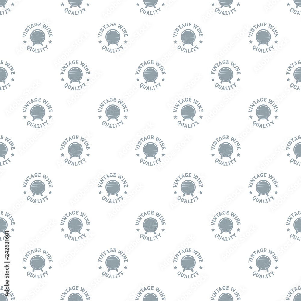 Poster vintage wine pattern vector seamless repeat for any web design