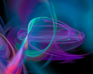 abstract fractal, beautiful design, party