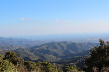 Naklejka premium Sardinia mountain landscape