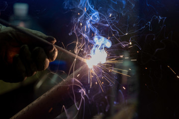 welder at work