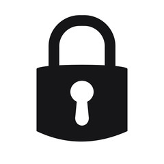 Lock vector icon