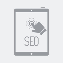 Seo concept on tablet