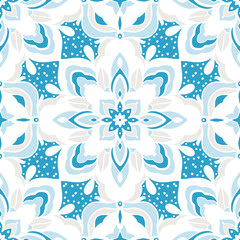 Seamless pattern with arabesques