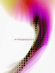 Background abstract color flow, liquid design