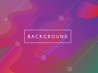 Minimal geometric background. Dynamic shapes composition. Eps10 vector. - Vecto