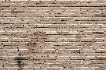 Brick wall vintage background or texture