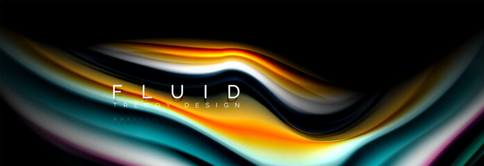 Creative line art. Banner background. Abstract motion. Graphic modern pattern. Abstract business background.