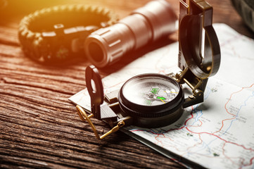 green military compass © NorGal