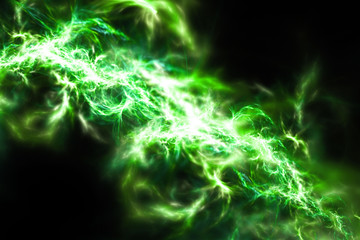 Abstract fractal shapes. Fantasy colorful chaotic fractal texture. 3D rendering illustration pattern..