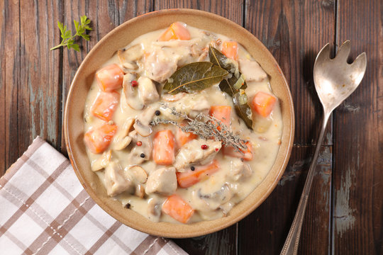 blanquette de veau, french gastronomy