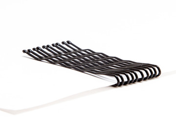 Pins invisible on a white background