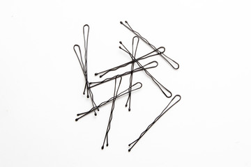 Pins invisible on a white background