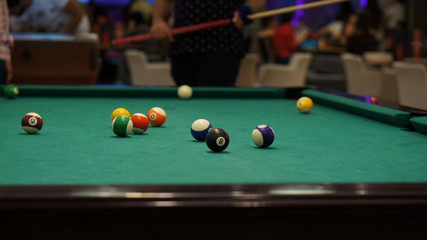 Playing billiards is both fun and art. it requires attention, concentration and requires mind