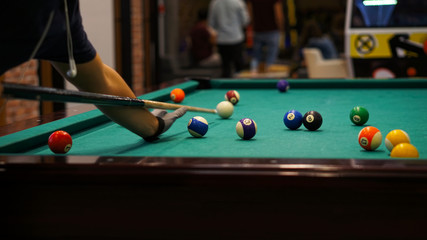 Playing billiards is both fun and art. it requires attention, concentration and requires mind