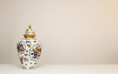 vase on a white background