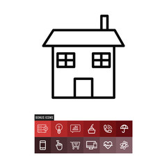 House vector icon
