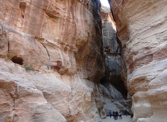 Jordan. The Canyon of Petra