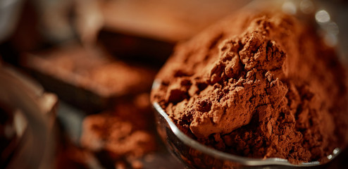 Darksweet chocolate. Hero product shot photo. Free space for your text. 