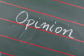 Opinions - Symbol Foto