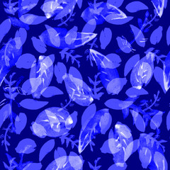 Watercolor floral pattern, delicate flowers. Seamless summer print for fabric, textile, wrapping, wallpaper, background. Vintage botanical set. Wedding, holiday, birthday. Bright botanical colllection