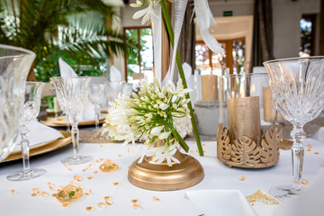 Tischdeko Hochzeit