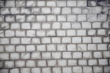 Brick wall. Stone wall. Background of stone bricks.