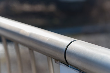 金属の手すり