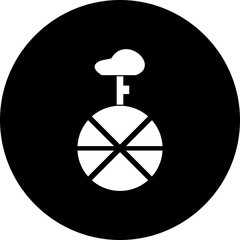 Vector Unicycle Icon © IYIKON