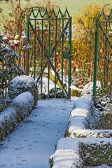 Garten im Winter