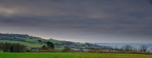 Kelston Round Hill - aka 'The Tump' - near Bath, Somerset, UK