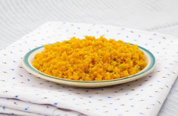 Indian Special Sweet Food Halwa 